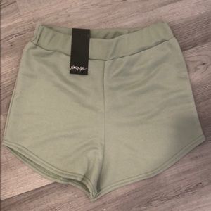 Nasty Gal High Waisted Sweat Shorts